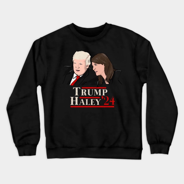 Haley trump Crewneck Sweatshirt by Bestmatch